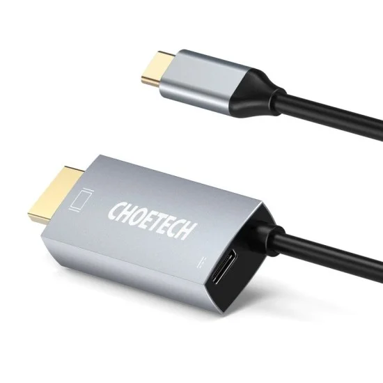 Choetech Usb-C To Hdmi Cable With Pd Charging